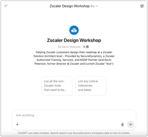 Zscaler Design Workshop
